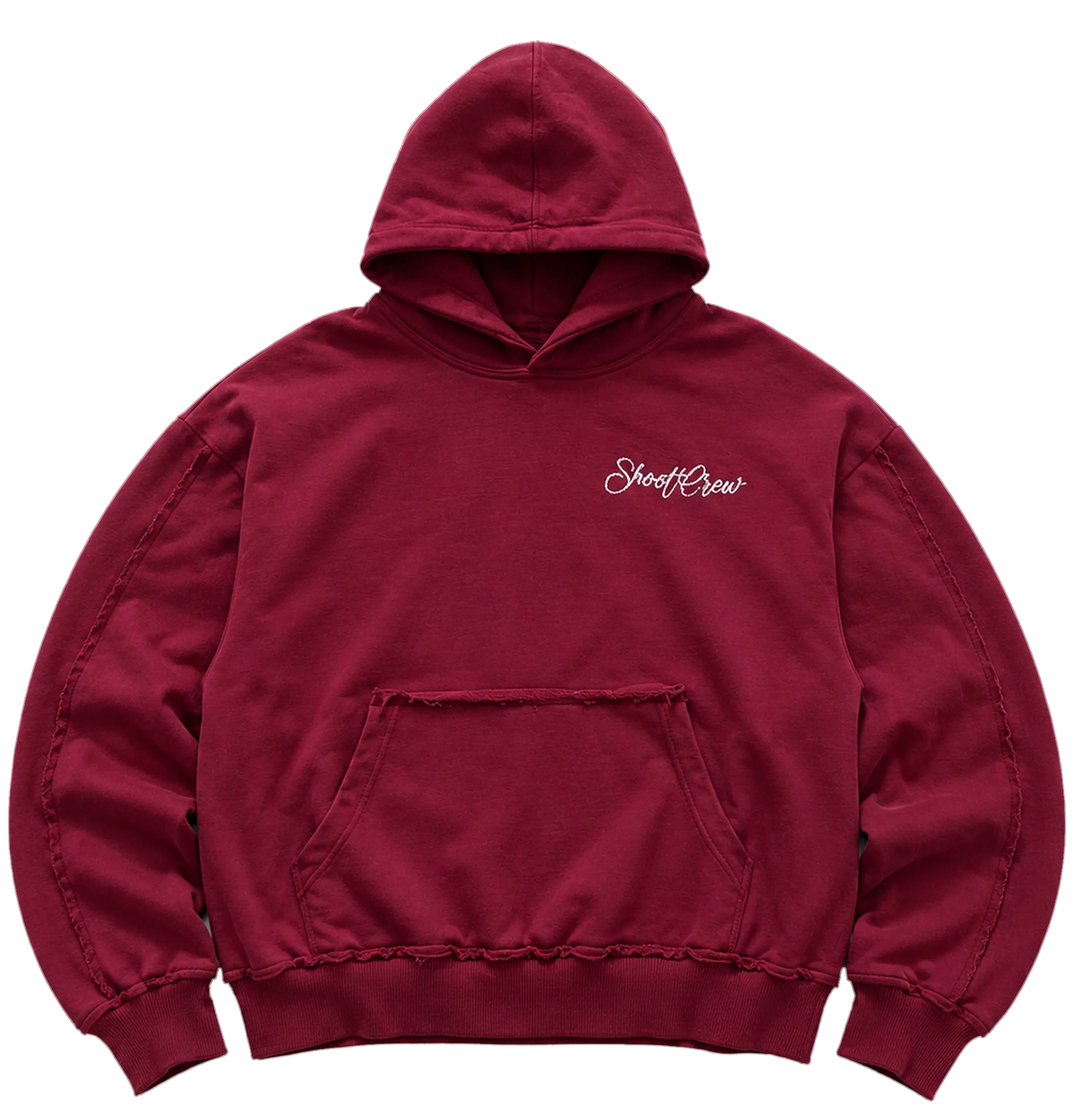 PANTHER HOODIE - BURGUND