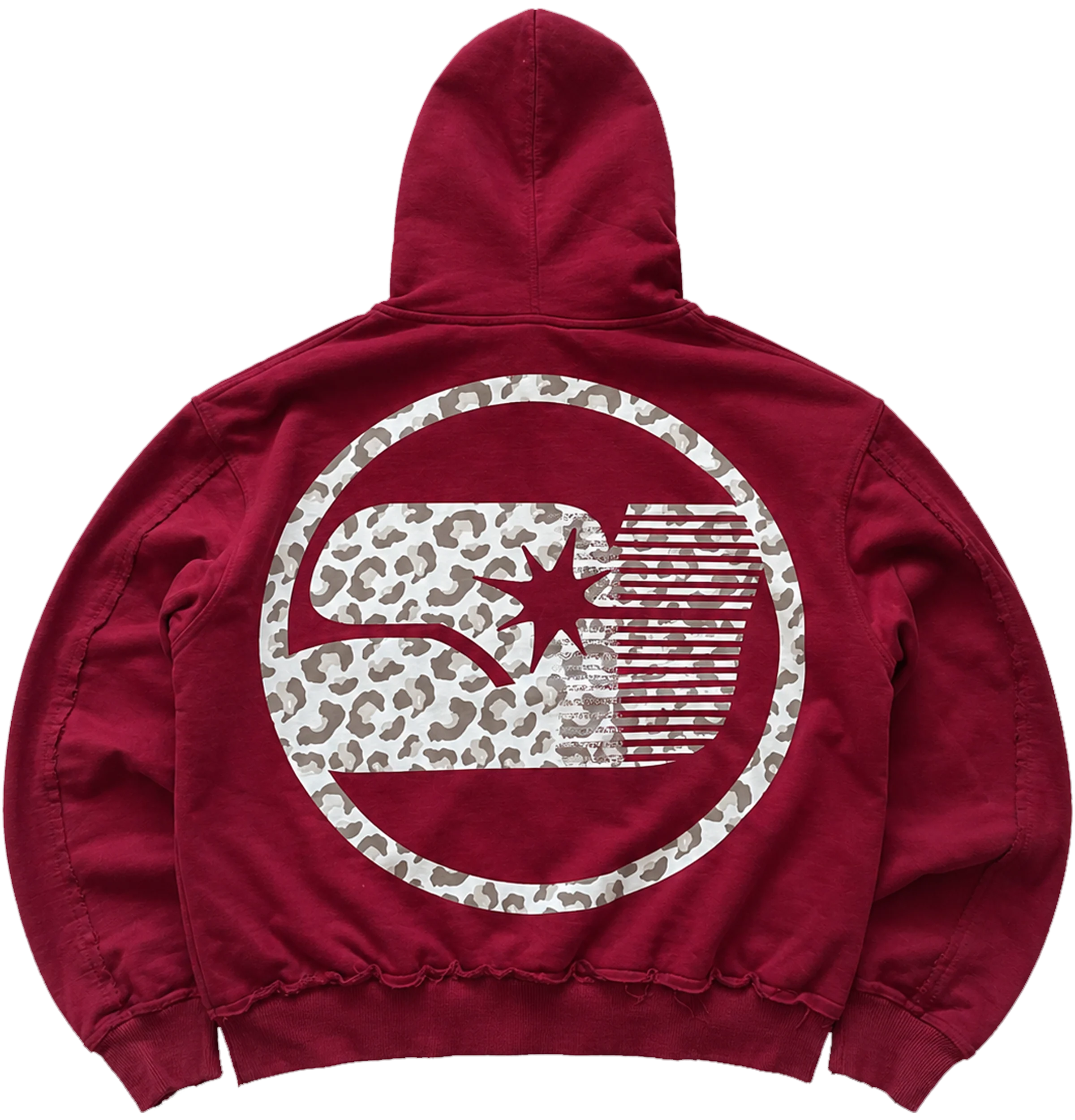 PANTHER HOODIE - BURGUND