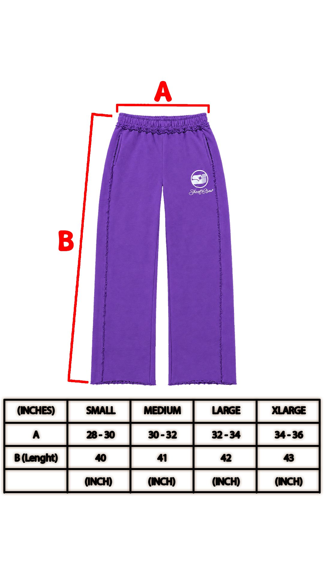 SC SWEATS - PURPLE