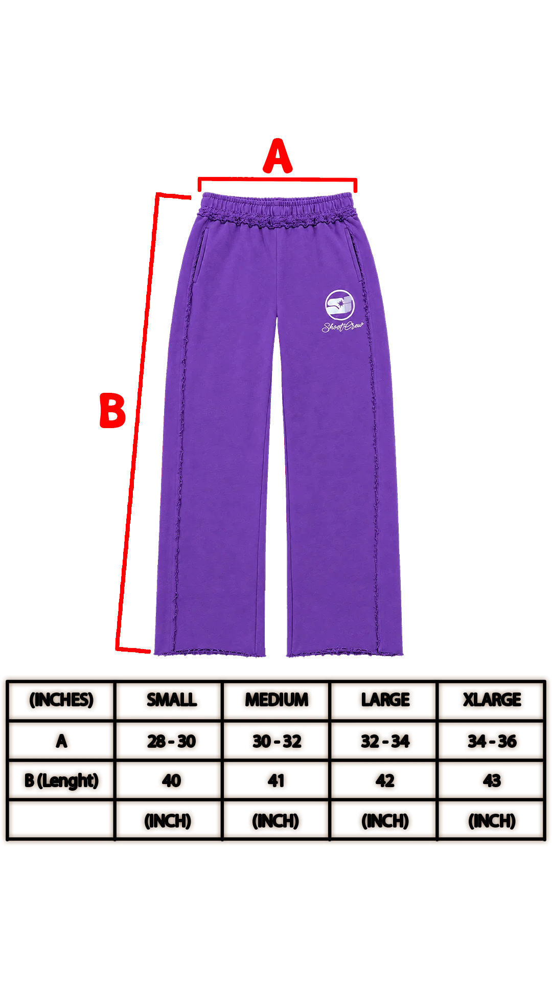 SC SWEATS - PURPLE